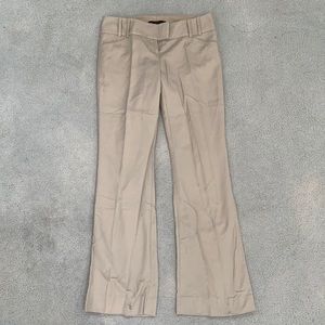 The Limited Light Beige Boot-Cut Dress Pants